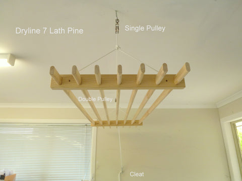 The Dryline 7 Lath Clothes Drying Rack